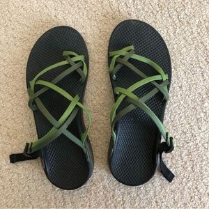 Chaco two-strap open back sandals